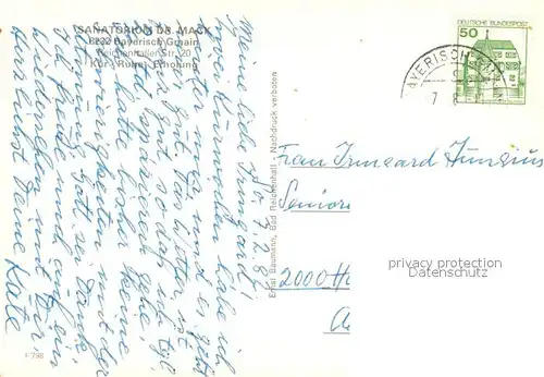 AK / Ansichtskarte Bayerisch Gmain Sanatorium Dr Mack Zimmer Gastraum Moorbad Hallenbad Kat. Bayerisch Gmain