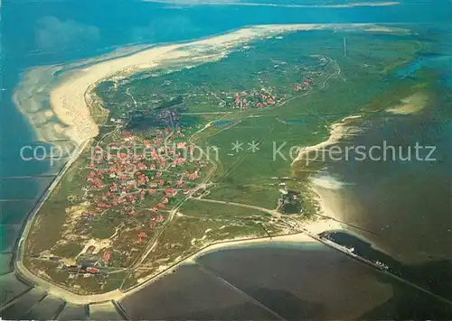 AK / Ansichtskarte Baltrum Nordseebad Fliegeraufnahme Kat. Baltrum