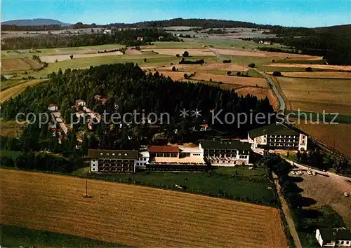 AK / Ansichtskarte Schoensee Hotel und Feriendorf St Hubertus Fliegeraufnahme Kat. Schoensee