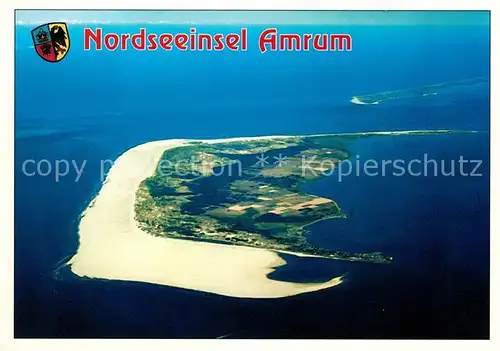 AK / Ansichtskarte Insel Amrum Fliegeraufnahme