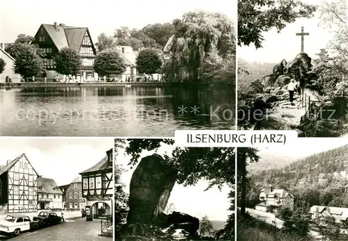 AK / Ansichtskarte Ilsenburg Harz Forellenteich Ilsenstein Huettenmuseum Paternosterklippen Kurheim Kat. Ilsenburg Harz