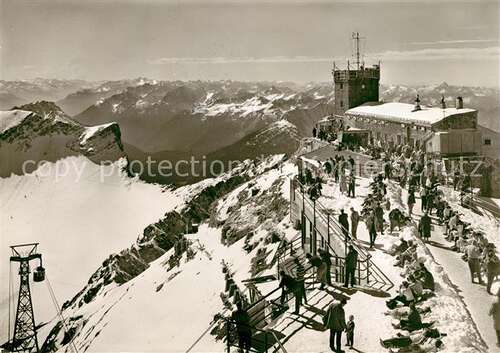 Ak* Münchner Haus a.d. Zugspitze (2964m) (AB)70677