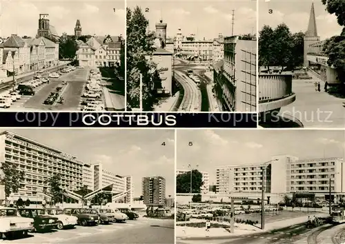 AK / Ansichtskarte Cottbus Altmarkt Ernst Thaelmann Platz HO Gaststaette Am Stadttor Zentrum Kat. Cottbus