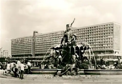 AK / Ansichtskarte Berlin Neptunbrunnen Rathauspassage Kat. Berlin