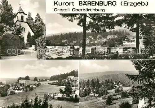 AK / Ansichtskarte Baerenburg Sachsen Oberbaerenburg Panoramen Kat. Altenberg