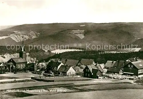 AK / Ansichtskarte Masserberg Panorama Kirche Kat. Masserberg