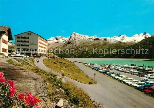 AK / Ansichtskarte Bielerhoehe Hotel Silvrettasee Rosstalferner Kat. Gaschurn