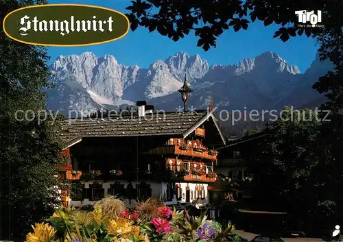 AK / Ansichtskarte Going Wilden Kaiser Tirol Hotel Stanglwirt Kat. Going am Wilden Kaiser