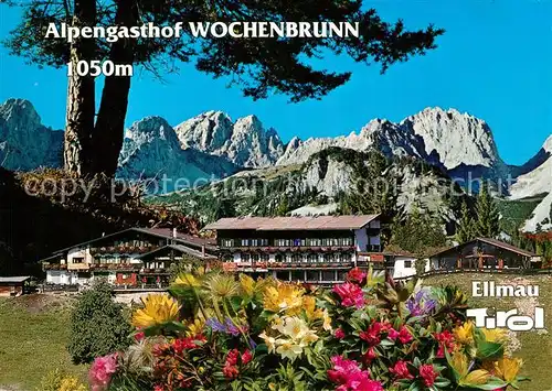 AK / Ansichtskarte Ellmau Tirol Alpengasthof Wochenbrunn Kat. Ellmau