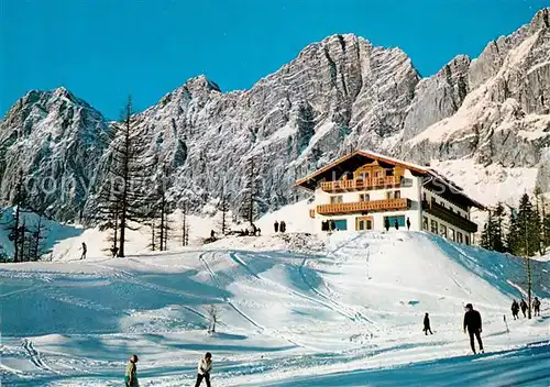 AK / Ansichtskarte Ramsau Dachstein Steiermark Tuerlwandhuette Winterlandschaft Kat. Ramsau am Dachstein