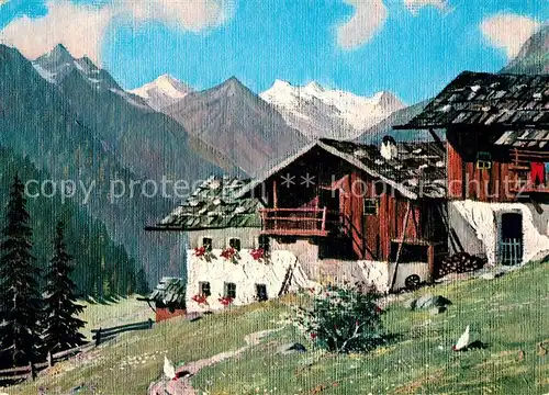 AK / Ansichtskarte Tirol Region Einsamer Hof Kuenstlerkarte Kothmair Alpen Kat. Innsbruck