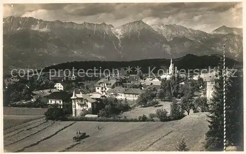 AK / Ansichtskarte Igls Tirol gegen Nordkette Kat. Innsbruck