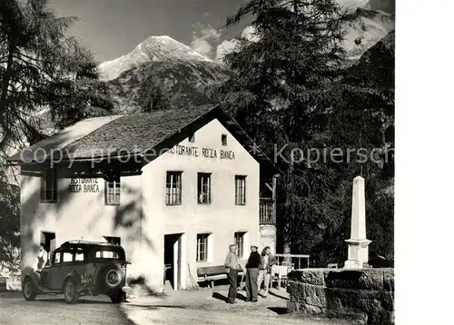 AK / Ansichtskarte Stilfserjoch Gasthof Weisser Knott Kat. Italien