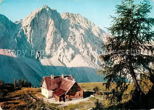 AK / Ansichtskarte Feistritz Rosental Klagenfurter Huette Klagenfurter Spitze Hochstuhl Kat. Feistritz im Rosental