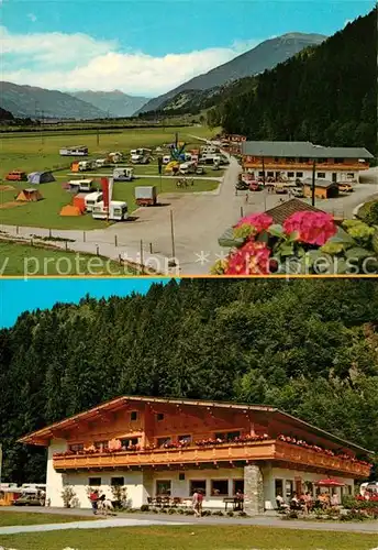 AK / Ansichtskarte Aschau Tirol Komfort Camping Aufenfeld Kat. Kirchberg Kitzbuehler Alpen