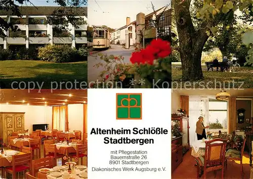 AK / Ansichtskarte Stadtbergen Altenheim Schloessle Kat. Stadtbergen