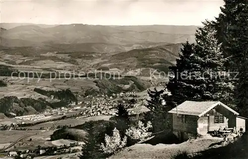 AK / Ansichtskarte Elzach Blick vom Hornisberg Kat. Elzach