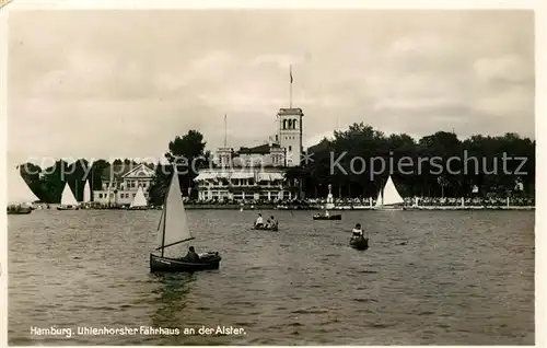 AK / Ansichtskarte Hamburg Uhlenhorster Faehrhaus an der Alster Kat. Hamburg