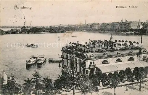 AK / Ansichtskarte Hamburg Binnenalster Kat. Hamburg