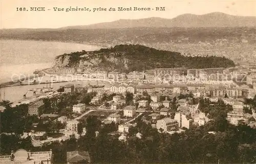 AK / Ansichtskarte Nice Alpes Maritimes Vue generale prise du Mont Boron Kat. Nice