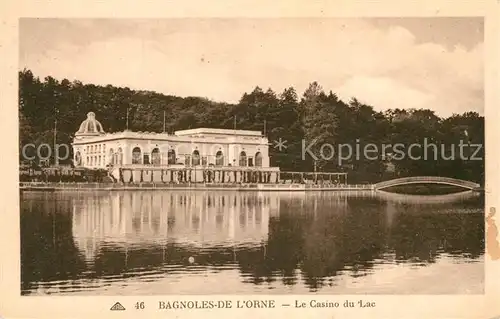 AK / Ansichtskarte Bagnoles de l Orne Le Casino du Lac Kat. Bagnoles de l Orne