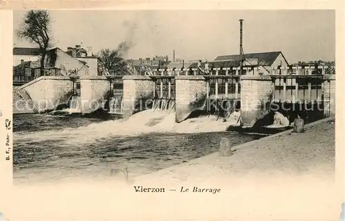 AK / Ansichtskarte Vierzon Le Barrage Kat. Vierzon