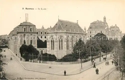 AK / Ansichtskarte Rennes Le Lycee Kat. Rennes