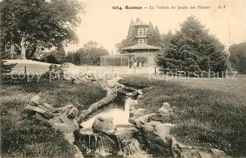 AK / Ansichtskarte Rennes La Voliere du Jardin des Plantes Kat. Rennes