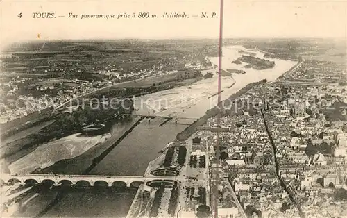AK / Ansichtskarte Tours Indre et Loire Vue panoramique prise Kat. Tours