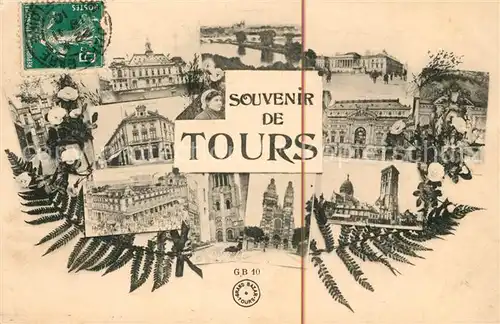 AK / Ansichtskarte Tours Indre et Loire Vue partielle Kat. Tours