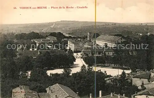 AK / Ansichtskarte Verdun Meuse Place de la Roche Citadelle Kat. Verdun