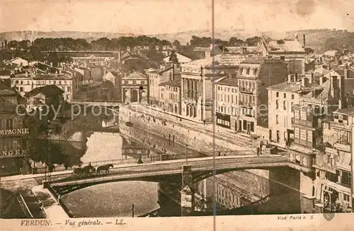 AK / Ansichtskarte Verdun Meuse Vue generale Kat. Verdun