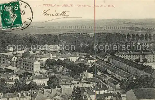 AK / Ansichtskarte Verdun Meuse Vue generale prise de la Roche Kat. Verdun