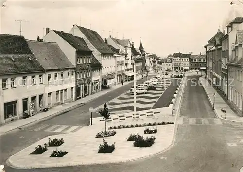 AK / Ansichtskarte Oschatz Ernst Thaelmann Platz Kat. Oschatz