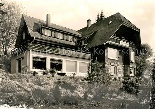 AK / Ansichtskarte Baiersbronn Schwarzwald Haus Bergfried Kat. Baiersbronn