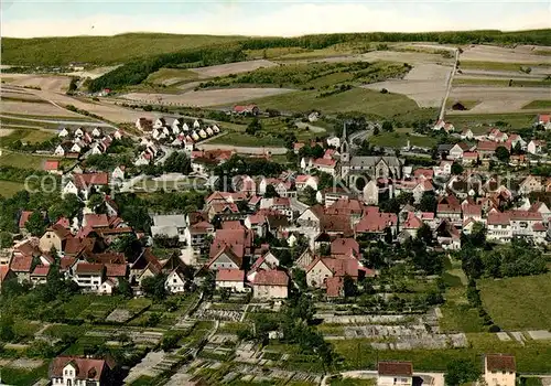 AK / Ansichtskarte Scherfede Fliegeraufnahme Kat. Warburg