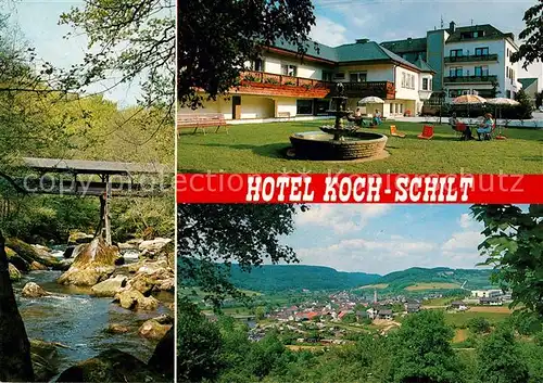AK / Ansichtskarte Irrel Hotel Koch Schilt Gedeckte Bruecke Panorama Kat. Irrel