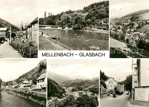 AK / Ansichtskarte Mellenbach Glasbach Freibad Kat. Mellenbach Glasbach