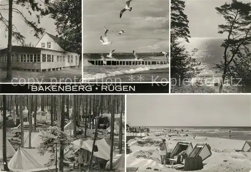 AK / Ansichtskarte Bakenberg Strand Zeltplatz  Kat. Dranske