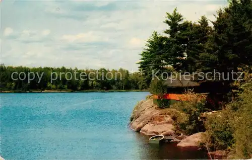 AK / Ansichtskarte Ottawa Ontario Summer Cottage on Muskoka Lake Kat. Ottawa