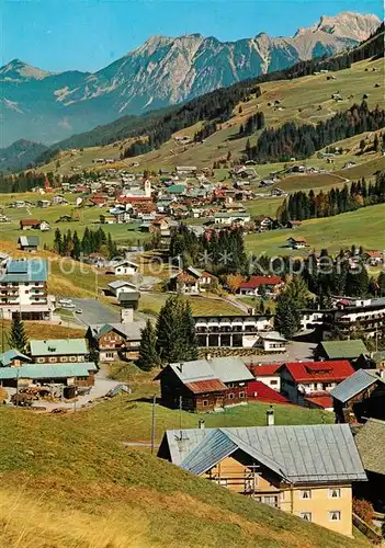 AK / Ansichtskarte Hirschegg Kleinwalsertal Vorarlberg Panorama Kat. Mittelberg
