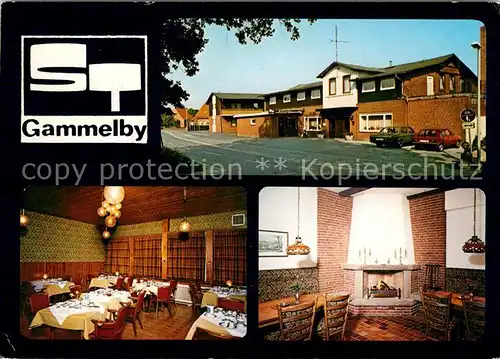 AK / Ansichtskarte Gammelby Eckernfoerde Hotel Restaurant Gammelby Kat. Gammelby