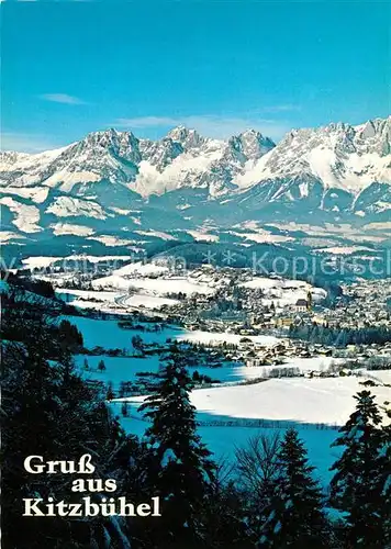 AK / Ansichtskarte Kitzbuehel Tirol Wintersportplatz Wilder Kaiser Kat. Kitzbuehel