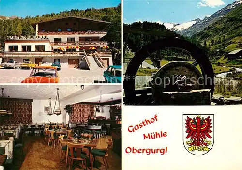 AK / Ansichtskarte Obergurgl Soelden Tirol Gasthof Muehle  Kat. Soelden oetztal