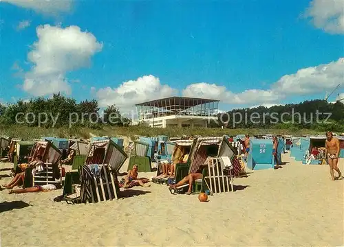 AK / Ansichtskarte Baabe Ostseebad Ruegen Gaststaette Inselparadies Strand Kat. Baabe