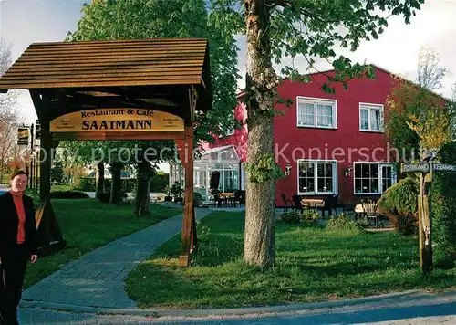 AK / Ansichtskarte Ahrenshoop Ostseebad Restaurant Cafe Saatmann Kat. Ahrenshoop