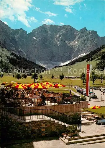 AK / Ansichtskarte Karwendel Alpengasthof Eng Grosser Ahornboden Grubenkar Kat. Schwaz