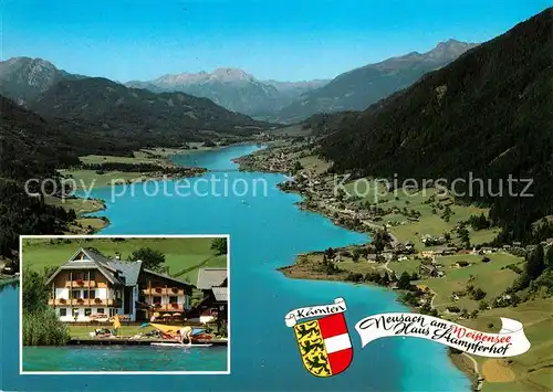 AK / Ansichtskarte Neusach Haus Stampferhof Fliegeraufnahme Kat. Weissensee