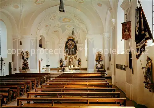 AK / Ansichtskarte Reit Winkl Pfarrkirche St Pankratius Inneres Kat. Reit im Winkl