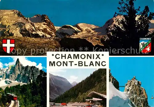 AK / Ansichtskarte Chamonix Mont Blanc Bahn Tunnel Kat. Chamonix Mont Blanc